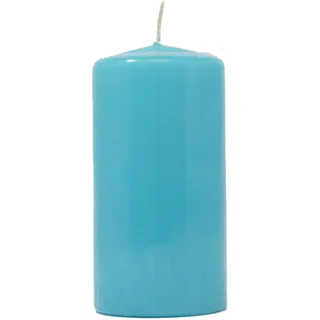 Stumpenkerzen türkis Weihnachten 100 x Ø 60 cm 36 Stunden Brenndauer