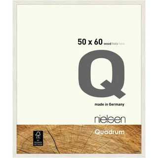 Nielsen Bilderrahmen Quadrum Holz Weiß / 50 x 60