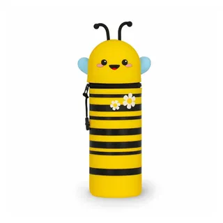Legami 2-in-1 Federmäppchen aus Silikon- Kawaii - Biene