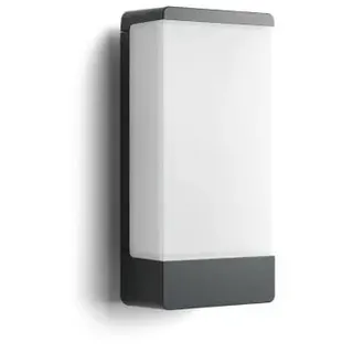 Steinel Außenwandleuchte grau 9,5 x 7 x 27 cm ohne Bewegungsmelder IP44