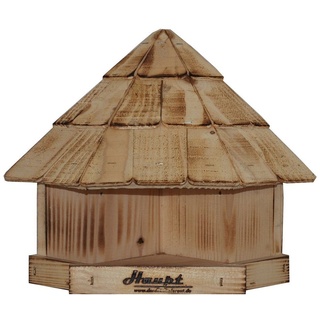 Futterhaus für Vögel, Eckhaus aus Holz, Vogelhaus mit Schindeln