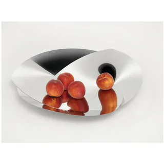 Alessi Resonance Obstschale Silber 6 cm