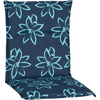 Acamp, Sitzkissen, Stuhlauflage Bunde 101 x 50 cm, Blau (101 x50 x 6 cm)
