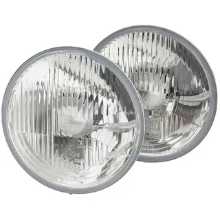 Hella 1A6 002 395-821 Halogen-Hauptscheinwerfersatz - 12V - rund - Referenzzahl: 20 - Einbau - links/rechts - Set - Menge: 2