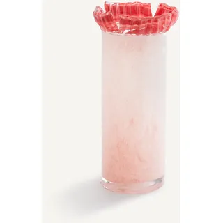 Am.pm Glasvase Mit Meisselschnitt H26,5 Cm, Eloria rosa