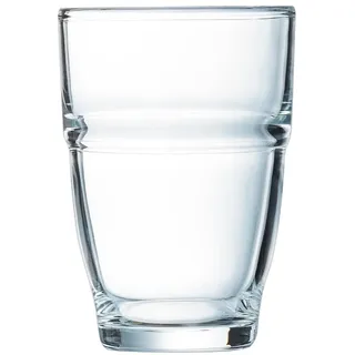 Arcoroc ARC 50830 Forum Trinkglas, Wasserglas, Saftglas, 265ml, Glas, transparent, 6 Stück
