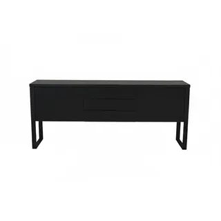 Jahnke Sideboard 180 x 76,2 x 39,5 cm Schwarz