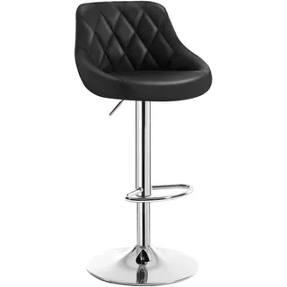 Woltu Barhocker 38,5 x 104 cm Schwarz