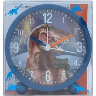 Depesche 12155 Dino World Wecker blau