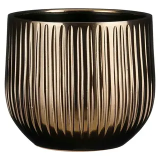 Mica Decorations Übertopf rund Pablo Ribble  (Außenmaß  (Ø x H): 25 x 20 cm, Bronze, Keramik)