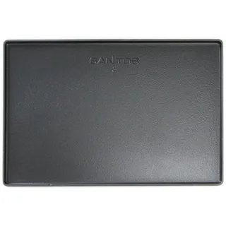 SANTOS Grillplatte 45,1 x 29,5 cm Gusseisen schwarz