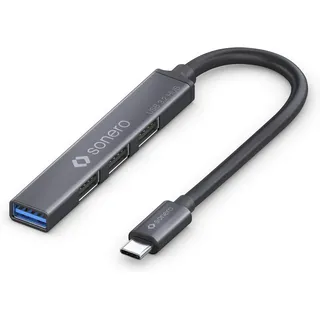 Sonero USB3.2 Gen1x1 USB-C Hub