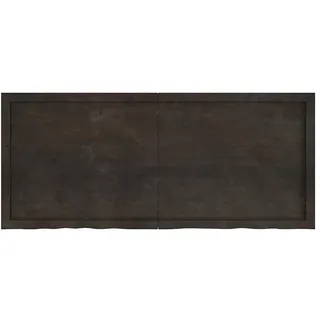 vidaXL Wandregal 140 x 60 x 4 cm Dunkelbraun