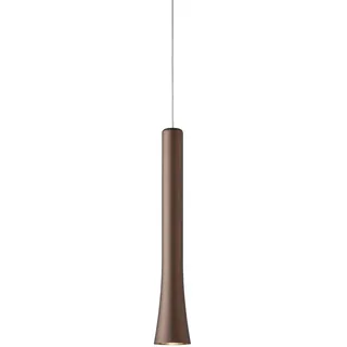 Oligo Rio Pendelleuchte mit unsichtbarer Höhenverstellung 3-flammig (chrom, braz... chrom | brazilian brown