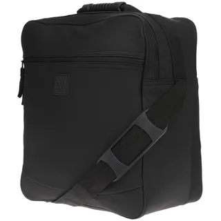 Christian Wippermann Arbeitstasche Herren Hochformat - Große Umhängetasche 30x34x16 cm, 490g Leicht - Wasserabweisend Polyester - Verstellbarer Gurt bis 140 cm, Für DIN-A4 - Strapazierfähig Schwarz - 30 x 34 x 16 cm (BxHxT)