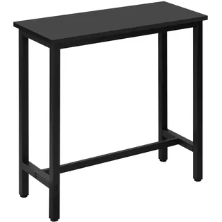 Woltu Bartisch 100 x 100 x 40 cm Schwarz