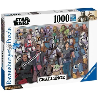 Ravensburger Puzzle 1000 Teile Puzzle Star Wars Challenge Baby Yoda 16770, 1000 Puzzleteile