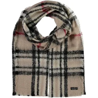 Fraas XXL-Schal Cashmink® Stola, (1, mit Schnittfransen) beige|rosa
