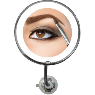 Starlyf Kosmetikspiegel Perfect Mirror mit Beleuchtung und 10-fach Vergrößerung