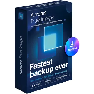 Acronis True Image 2025, 5 Geräte PC/Mac, DAUERLIZENZ, Digitaler Download