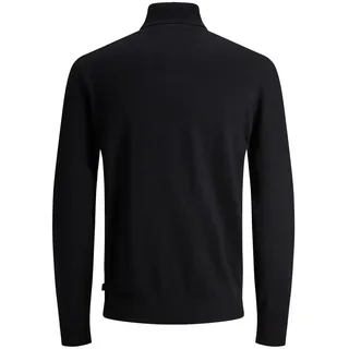 JACK & JONES Emil Knit Rollkragenpullover Black L