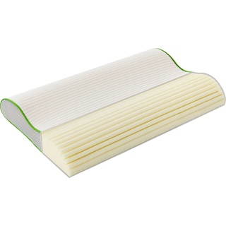 Kopfkissen TRÄUMELAND "Kinderkissen Premium" Gr. B/H/L: 57 cm x 9 cm x 34 cm, Baumwolle-Tencel-Kunstfaser, 1 St., weiß Baby Kopfkissen Allergiker