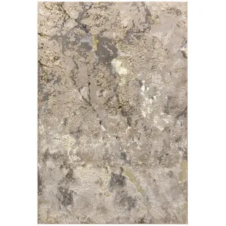 KADIMA DESIGN SARNTAL Designer-Teppich 200 x 290 cm Gold