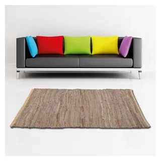 BestLivings Flickenteppich Ø 70 x 180 cm Beige