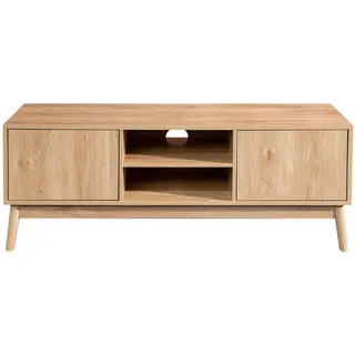 Mobili Rebecca Rebecca Mobili TV-Lowboard 48 x 120 x 39,5 cm Braun MDF