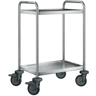 b.pro Servierwagen SW 6 x 4-2 silber 50,0 x 70,0 x 95,0 cm