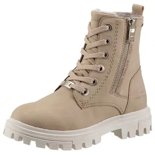 Tom Tailor Schnürstiefel Beige 31