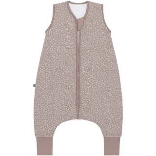 EMMA & NOAH Baby Schlafsack mit Füßen Blume Berry 70