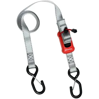 Master Lock Spanngurt Automatik 2,5 m x 25 mm Grau