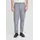 Leinenhose Regular Blau 33/34