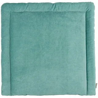 KraftKids Wickelauflage in Cord Breitcord Mint, Wickelunterlage 60x70 cm (BxT), Wickelkissen