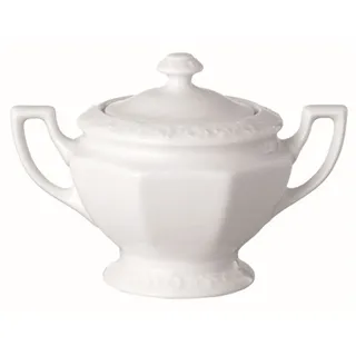 Rosenthal 10430-800001-14330, Porzellan, 270 ml, Maria Zuckerdose groß weiß