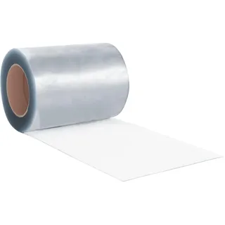 vidaXL Streifenvorhang Rolle Streifen Lamellen Vorhang Meterware Luftzugstopper Lagervorhang Lamellenvorhang Windschutz PVC 3x300mm 25m