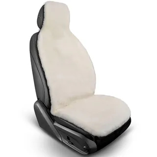 Lammfell Wohnmobil Sitzauflage Sitzbezug für Challenger 337GA Ultimate Premium Lammfell Auflage - Beige