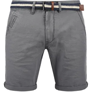 Indicode IDMews Chino-Shorts Grau 3XL