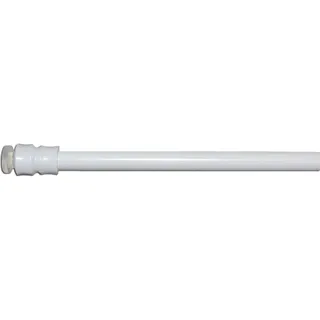 INDEKO Scheibenstange Flex 1-läufig Ø 0 mm 75 - 125 cm Weiß