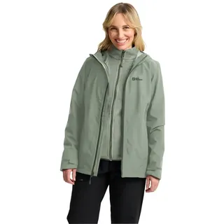 Jack Wolfskin Moonrise 3in1 Jacket Damen mint leaf S