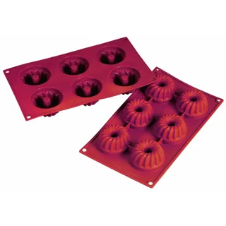 Silikon - Backform Mini - Gugelhupf je 7,0 x 3,5cm Gugelhupfform Silikonbackform