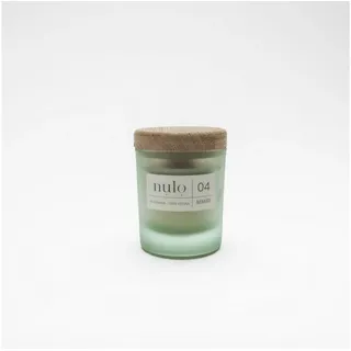 nụlọ Duftkerze 4 Mmiri 55g – Noble Fir, Ho Wood & Bergamotte, Holzdocht