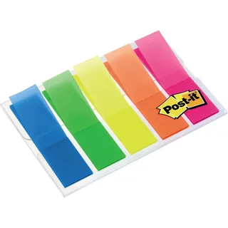 Post-it Post-it® Index Mini Haftmarker farbsortiert 5x 20 Streifen