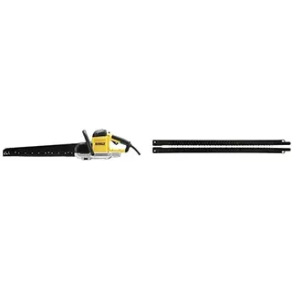 Dewalt Alligator säge (1700 W, 430 mm) DWE398-QS + Alligator- Spezialsägeblätter (Arbeitslänge 430 mm, Zahnmaterial: HM) DT2976