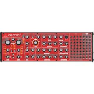 Behringer NEUTRON Paraphonischer Analog- und Semi-Modular-Synthesizer mit Dual 3340 VCOs, Multi-Mode VCF, 2 ADSRs, BBD Delay und Overdrive-Schaltung im Eurorack-Format
