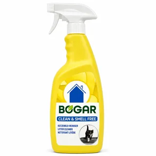 Bogar Clean & Smell Free Litter Box Spray 500 ml Weiß
