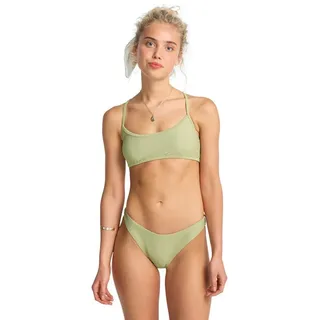 Billabong Bade-Shirt Tanlines Lace Up grün S