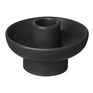 BLOMUS Kerzenhalter Vela 9 cm schwarz