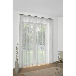 Wirth Vorhang Faltenband 300 x 225 cm Weiß 1 St